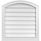 Ekena Millwork Arch Top Surface Mount PVC Gable Vent: Functional, w/ 2"W x 2"P Brickmould Sill Frame, 24"W x 26"H GVPAR24X2603SF - alternate 1